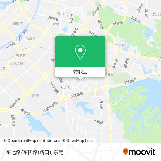 东七路/东四路(路口)地图