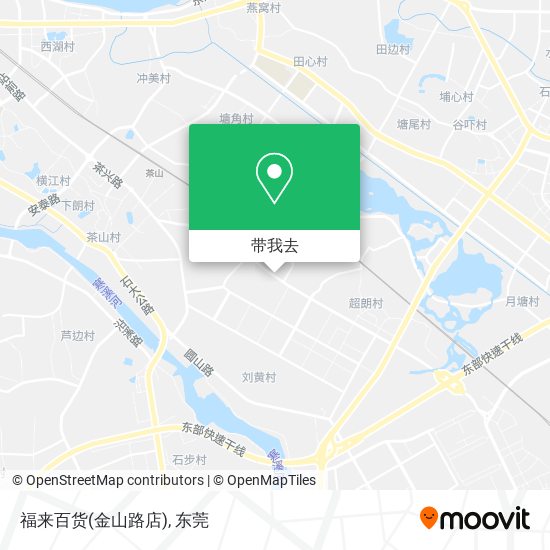 福来百货(金山路店)地图