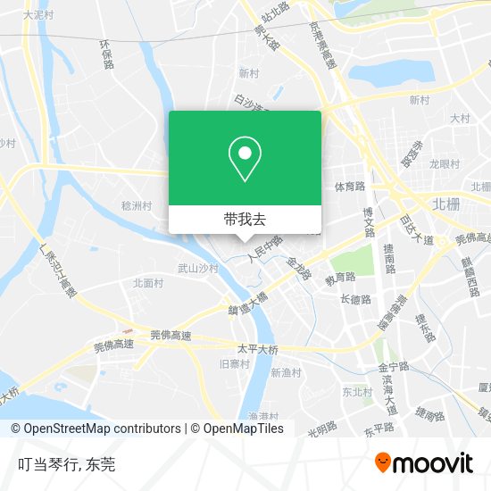 叮当琴行地图