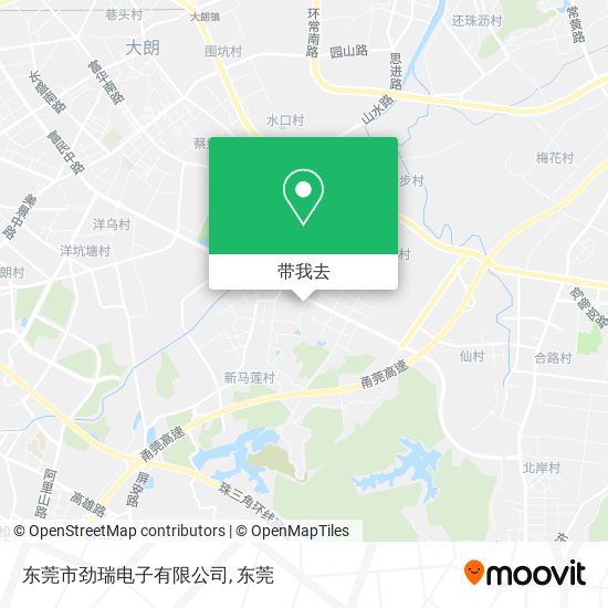 东莞市劲瑞电子有限公司地图