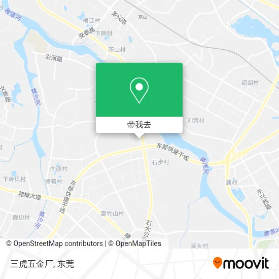 三虎五金厂地图