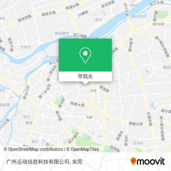 广州点动信息科技有限公司地图