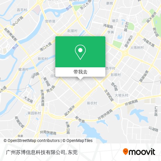 广州苏博信息科技有限公司地图