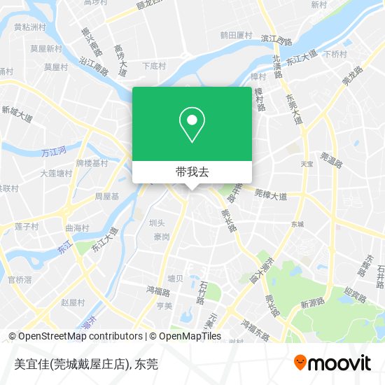 美宜佳(莞城戴屋庄店)地图