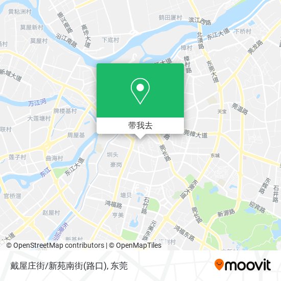 戴屋庄街/新苑南街(路口)地图