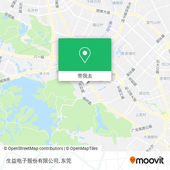 生益电子股份有限公司地图