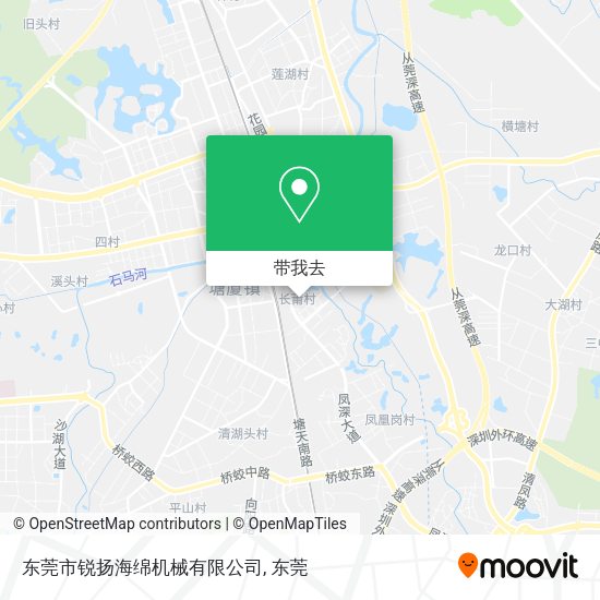 东莞市锐扬海绵机械有限公司地图