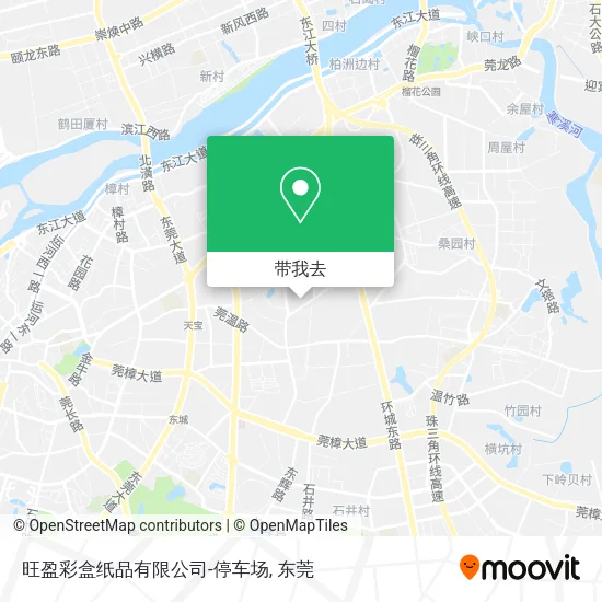 旺盈彩盒纸品有限公司-停车场地图