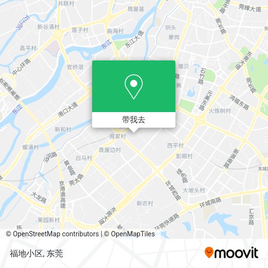 福地小区地图