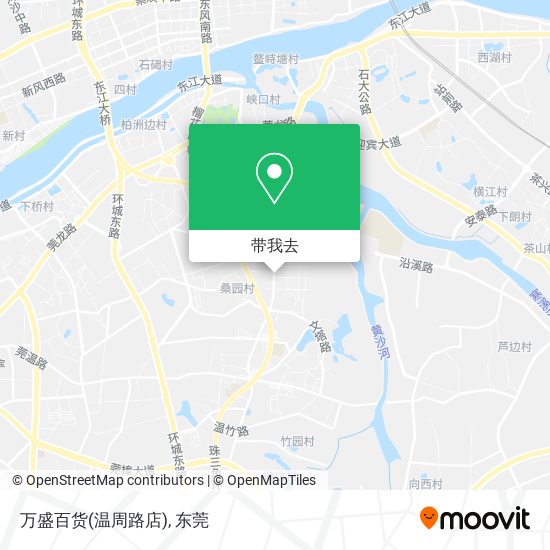 万盛百货(温周路店)地图