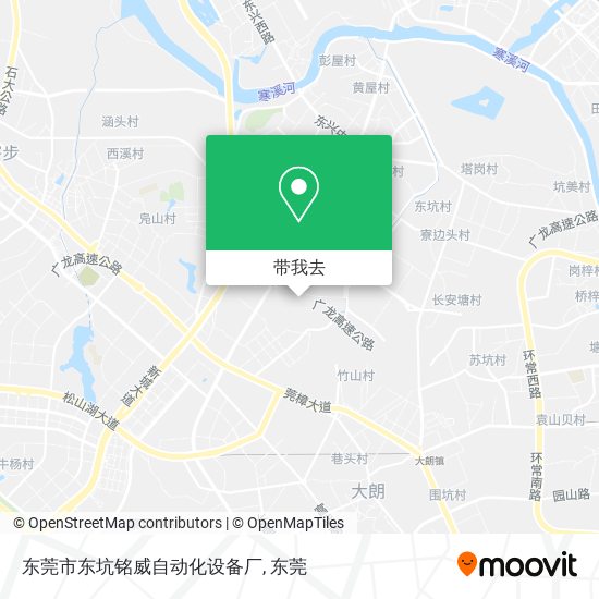 东莞市东坑铭威自动化设备厂地图