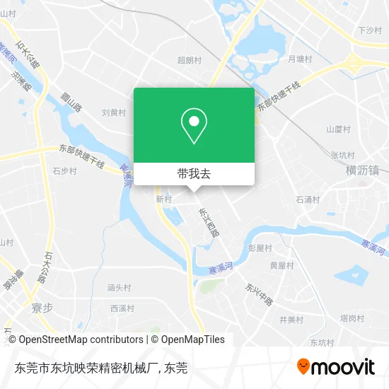 东莞市东坑映荣精密机械厂地图