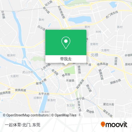 一起体育-北门地图