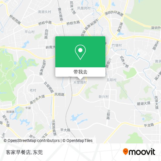 客家早餐店地图