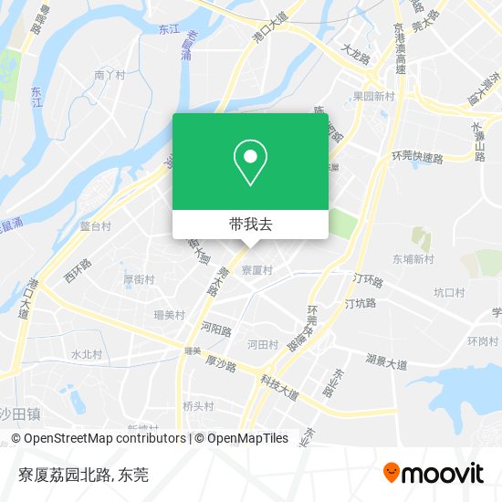 寮厦荔园北路地图