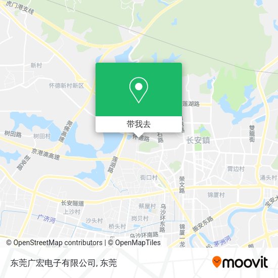东莞广宏电子有限公司地图