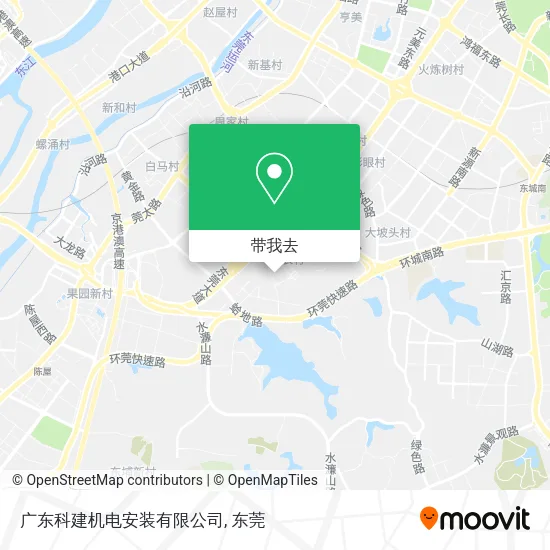 广东科建机电安装有限公司地图