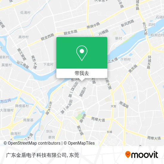 广东金盾电子科技有限公司地图