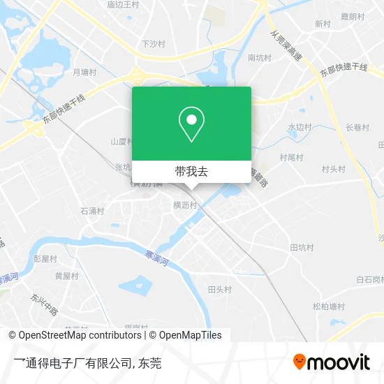 乛通得电子厂有限公司地图