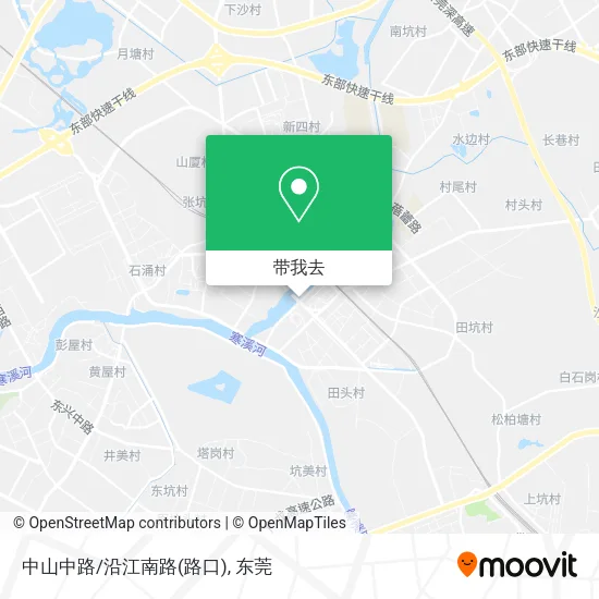 中山中路/沿江南路(路口)地图