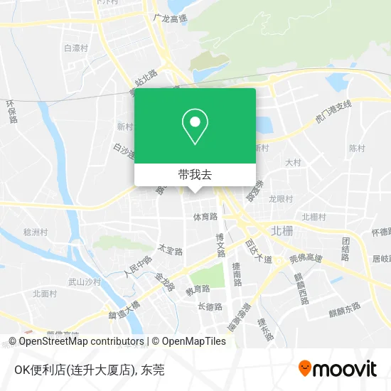 OK便利店(连升大厦店)地图