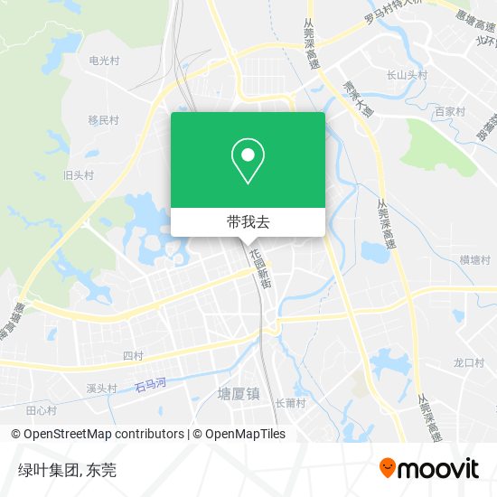 绿叶集团地图