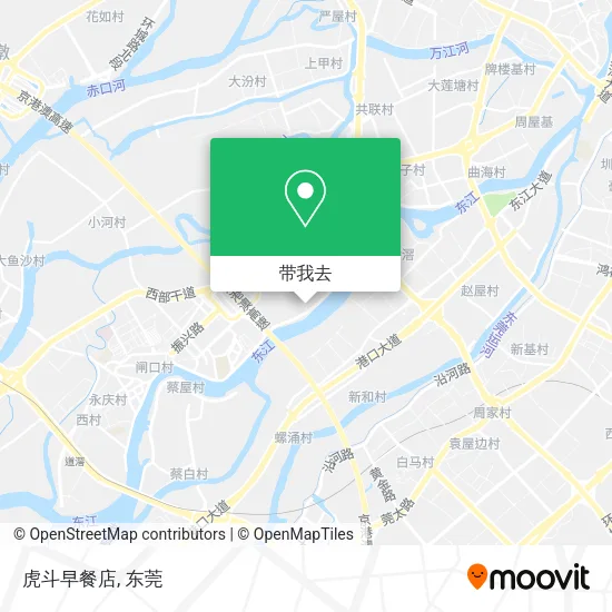 虎斗早餐店地图