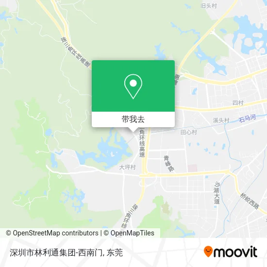 深圳市林利通集团-西南门地图
