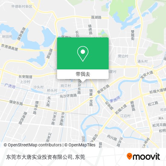 东莞市大唐实业投资有限公司地图