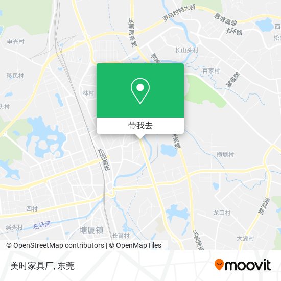 美时家具厂地图