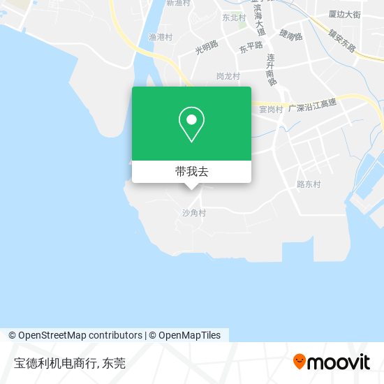 宝德利机电商行地图