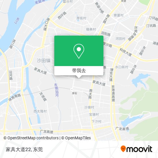 家具大道22地图