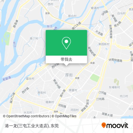 港一龙(三屯工业大道店)地图