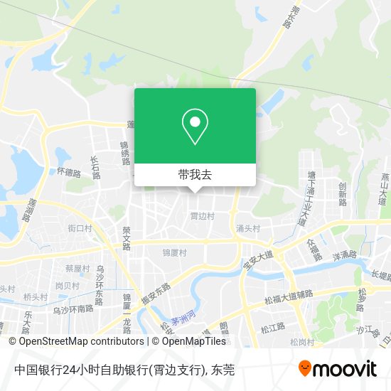 中国银行24小时自助银行(霄边支行)地图