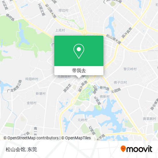 松山会馆地图