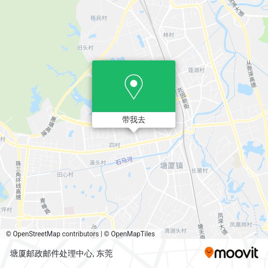 塘厦邮政邮件处理中心地图
