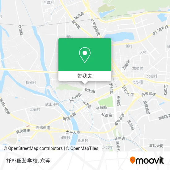 托朴服装学校地图