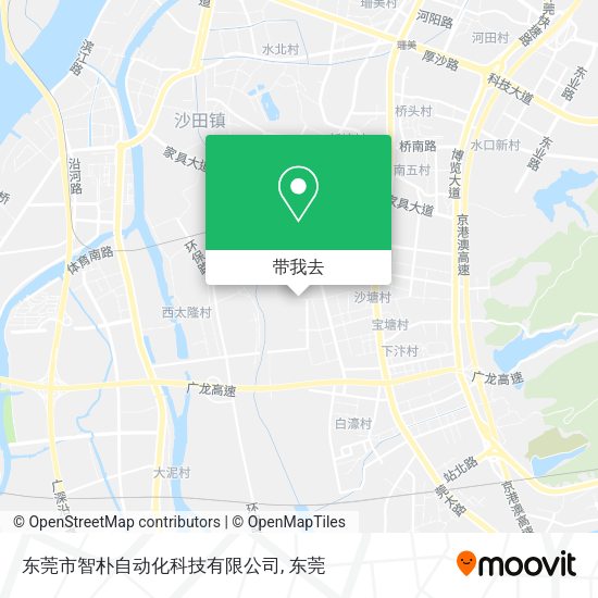 东莞市智朴自动化科技有限公司地图