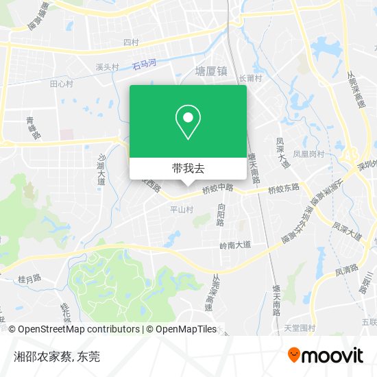 湘邵农家蔡地图