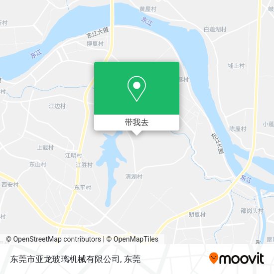 东莞市亚龙玻璃机械有限公司地图