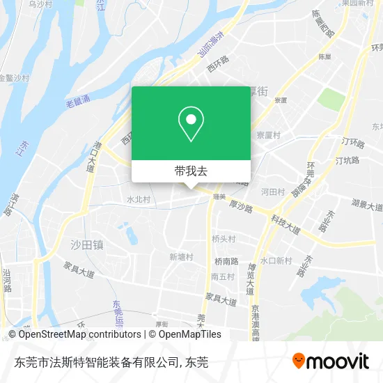 东莞市法斯特智能装备有限公司地图