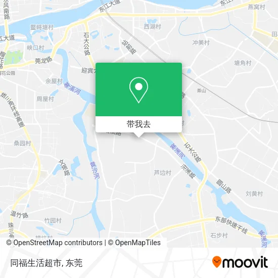 同福生活超市地图