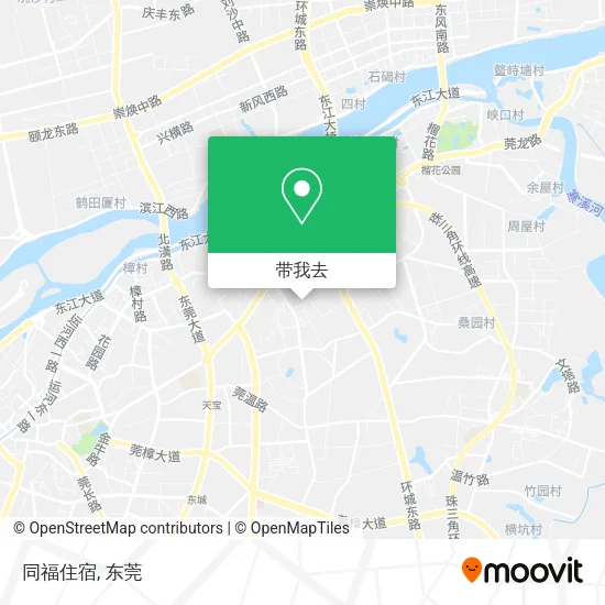 同福住宿地图
