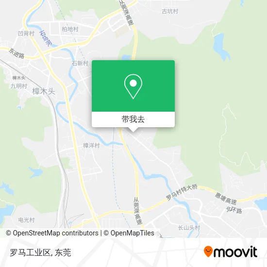 罗马工业区地图