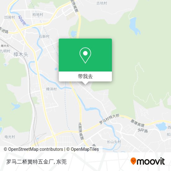 罗马二桥翼特五金厂地图