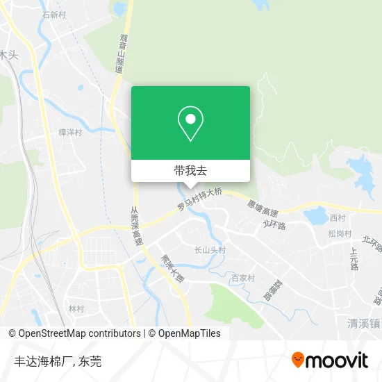 丰达海棉厂地图