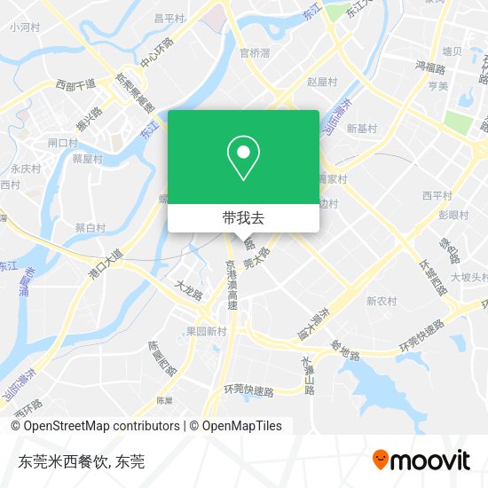 东莞米西餐饮地图