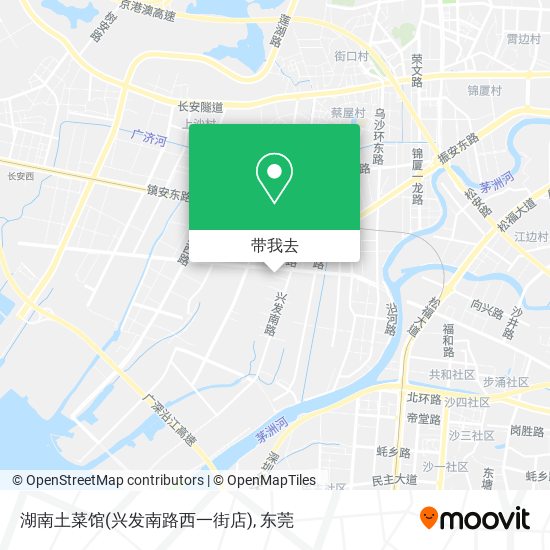湖南土菜馆(兴发南路西一街店)地图