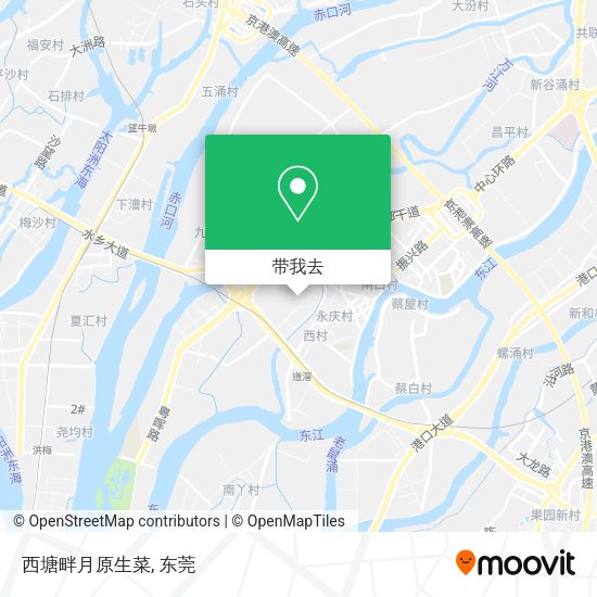 西塘畔月原生菜地图