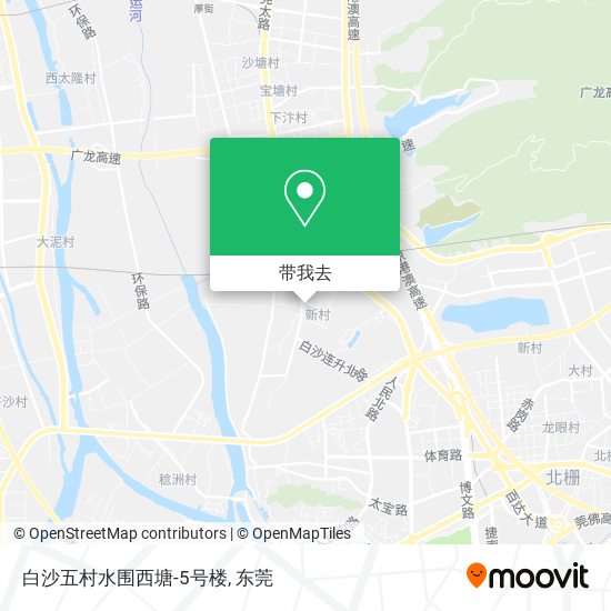 白沙五村水围西塘-5号楼地图